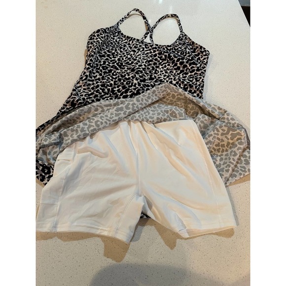 Outdoor Voices Snow Leopard Workout Dress - Picture 6 of 8